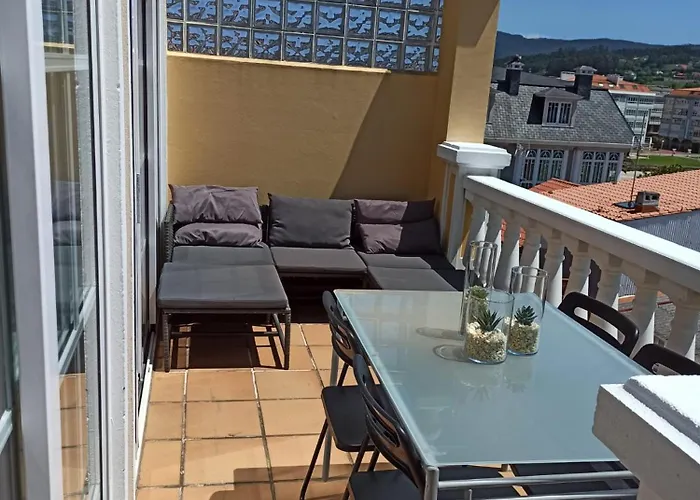 Casa Da Costa - Piso Con Galeria Y Terraza Con Vistas Al Mar