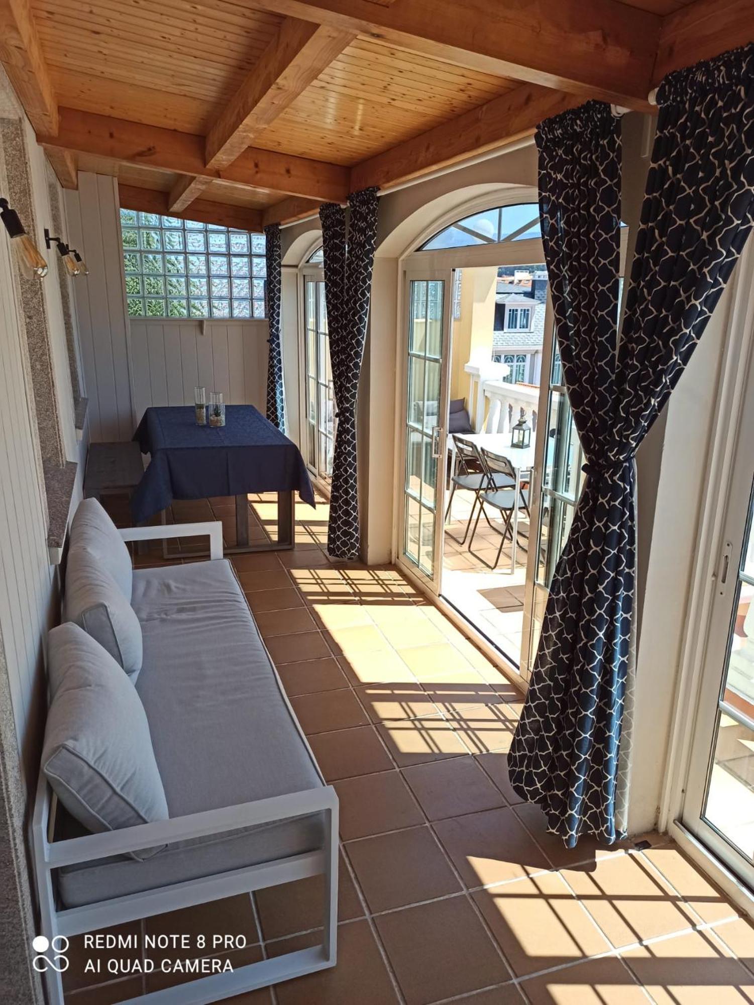 Casa Da Costa - Piso Con Galeria Y Terraza Con Vistas Al Mar Hébergement de vacances Cedeira